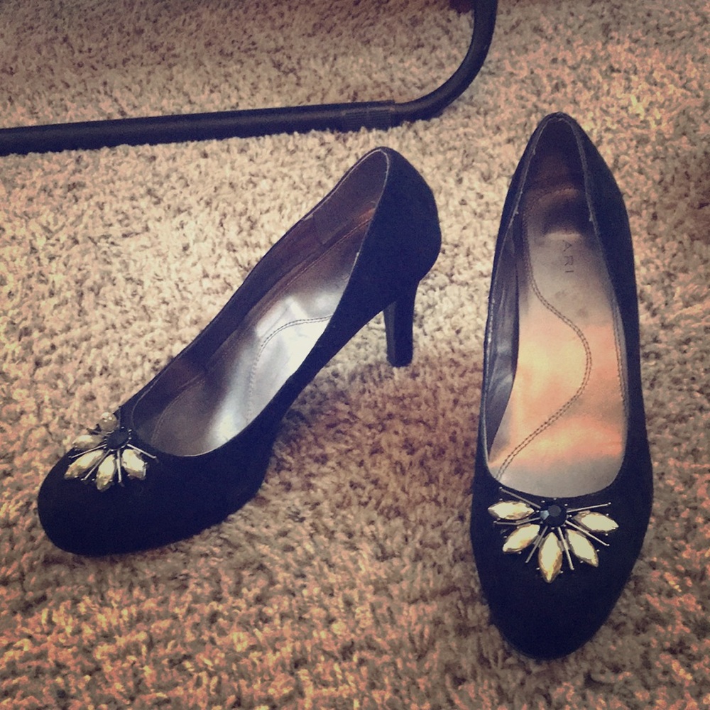 Black heel